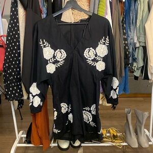 Zara Jumpsuit Floral Detailed Size Small